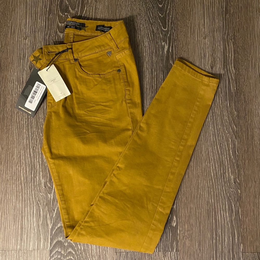 NWT Scotch & Soda La Bohemienne Mid Rise Pants